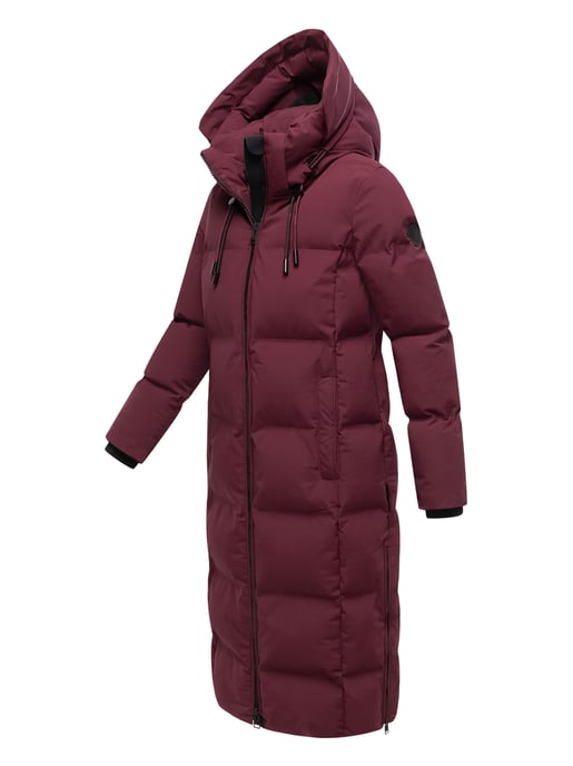 Marikoo women’s quilted winter coat Tikoraa with detachable hood - Image 3