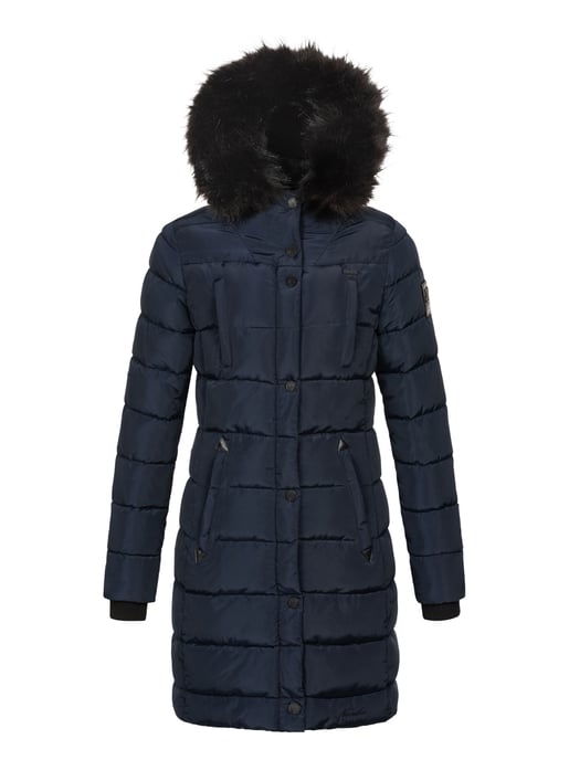 Navahoo women’s winter puffer coat Lotusblüte Princess – Long & Warm - Image 2
