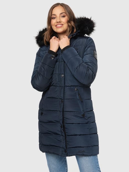 Navahoo women’s winter puffer coat Lotusblüte Princess – Long & Warm - Image 6