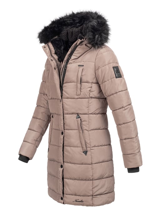 Navahoo dames lange winterjas Lotusblüte Princess – Warm & Elegant - Image 3