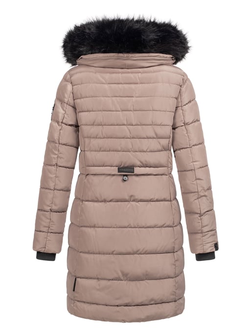 Navahoo dames lange winterjas Lotusblüte Princess – Warm & Elegant - Image 4