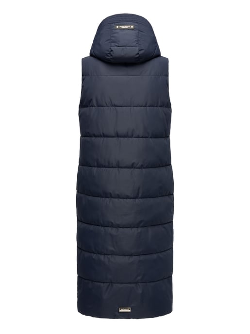 Navahoo dames gewatteerd vest Brezelchen – Lang & Warm - Image 4