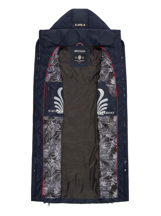 Navahoo dames gewatteerd vest Brezelchen – Lang & Warm - Image 5
