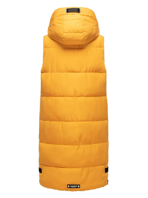 Navahoo women’s quilted vest Schnuffelchen – Long & Stylish with Hood - Image 4