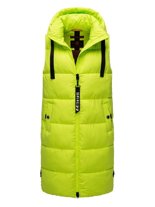 Navahoo dames lange bodywarmer Schnuffelchen – Warm & Stijlvol met Capuchon - Image 2