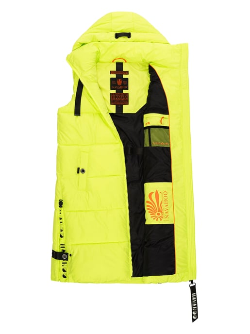 Navahoo dames lange bodywarmer Schnuffelchen – Warm & Stijlvol met Capuchon - Image 5