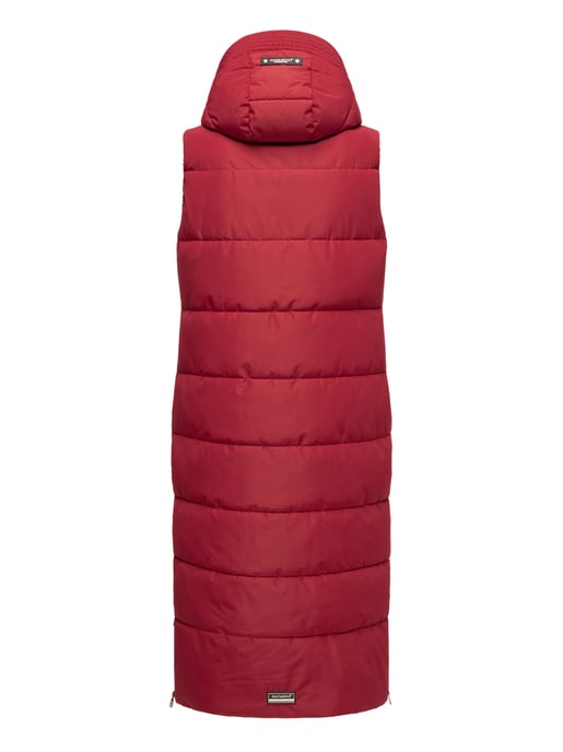 Navahoo dames gewatteerd vest Brezelchen – Lang & Warm - Image 3