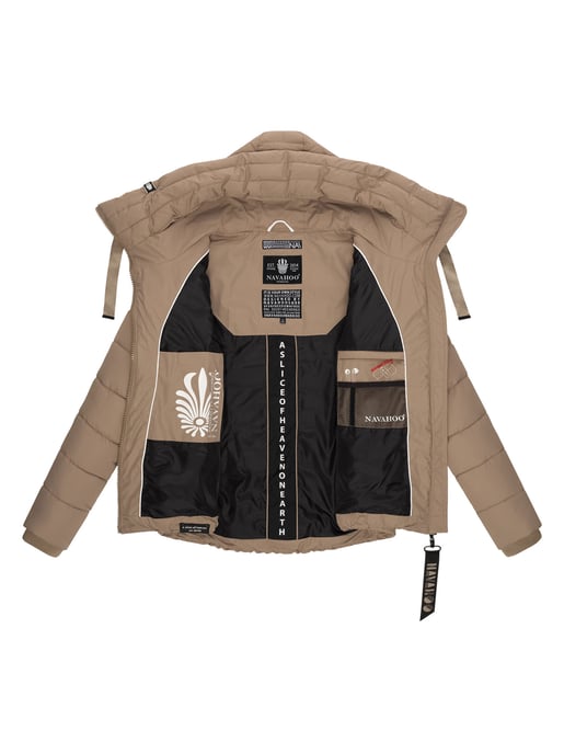 Navahoo dames gewatteerde jas Amayaa – Elegant & Licht Gevoerd - Image 6