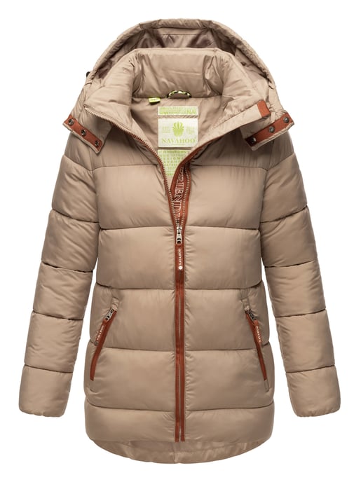 Navahoo dames gewatteerde jas Wattewölkchen – Licht & Warm - Image 1