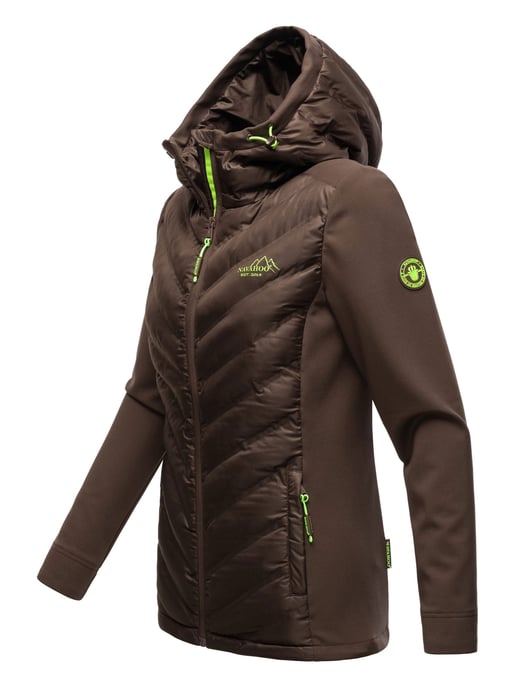 Navahoo Dames Gewatteerde Jas Nimm mich mit – Getailleerd, Stijlvol & Comfortabel met Capuchon - Image 3
