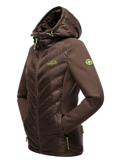 Navahoo Dames Gewatteerde Jas Nimm mich mit – Getailleerd, Stijlvol & Comfortabel met Capuchon - Image 4