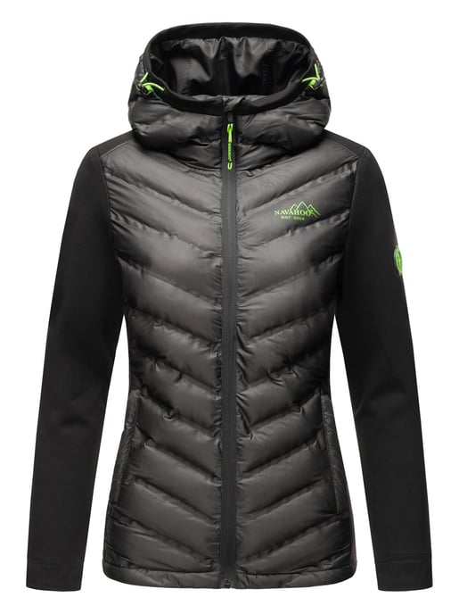 Navahoo Dames Gewatteerde Jas Nimm mich mit – Getailleerd, Stijlvol & Comfortabel met Capuchon - Image 2