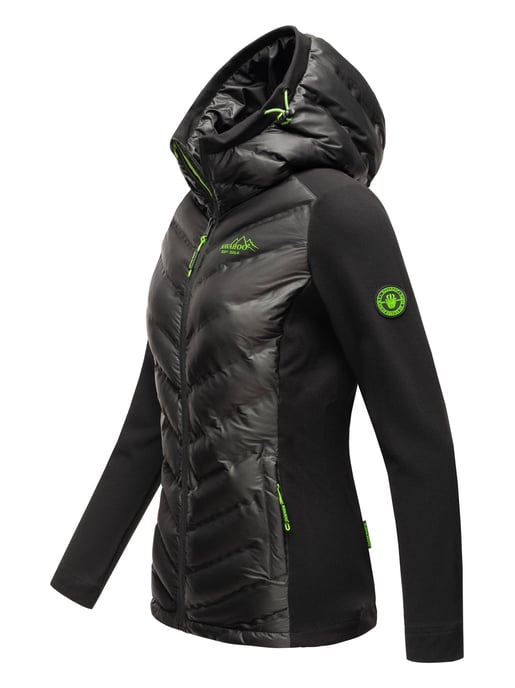 Navahoo Dames Gewatteerde Jas Nimm mich mit – Getailleerd, Stijlvol & Comfortabel met Capuchon - Image 3