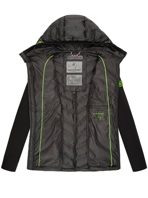Navahoo Dames Gewatteerde Jas Nimm mich mit – Getailleerd, Stijlvol & Comfortabel met Capuchon - Image 6