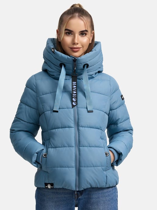 Navahoo dames gewatteerde jas Amayaa – Elegant & Licht Gevoerd - Image 6