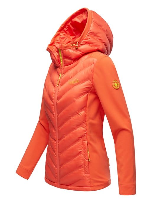 Navahoo Dames Gewatteerde Jas Nimm mich mit – Getailleerd, Stijlvol & Comfortabel met Capuchon - Image 3