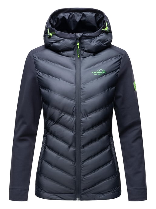 Navahoo Dames Gewatteerde Jas Nimm mich mit – Getailleerd, Stijlvol & Comfortabel met Capuchon - Image 2
