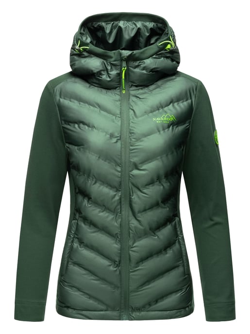 Navahoo Dames Gewatteerde Jas Nimm mich mit – Getailleerd, Stijlvol & Comfortabel met Capuchon - Image 2