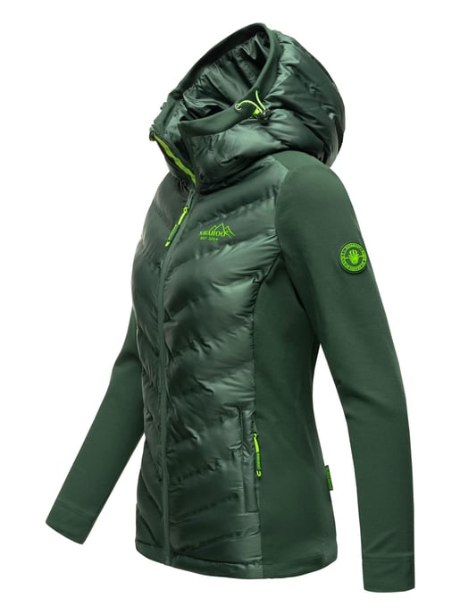 Navahoo Dames Gewatteerde Jas Nimm mich mit – Getailleerd, Stijlvol & Comfortabel met Capuchon - Image 3