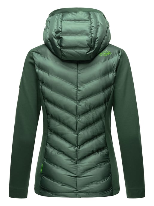 Navahoo Dames Gewatteerde Jas Nimm mich mit – Getailleerd, Stijlvol & Comfortabel met Capuchon - Image 4