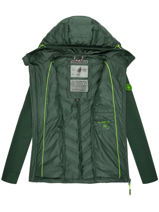 Navahoo Dames Gewatteerde Jas Nimm mich mit – Getailleerd, Stijlvol & Comfortabel met Capuchon - Image 5