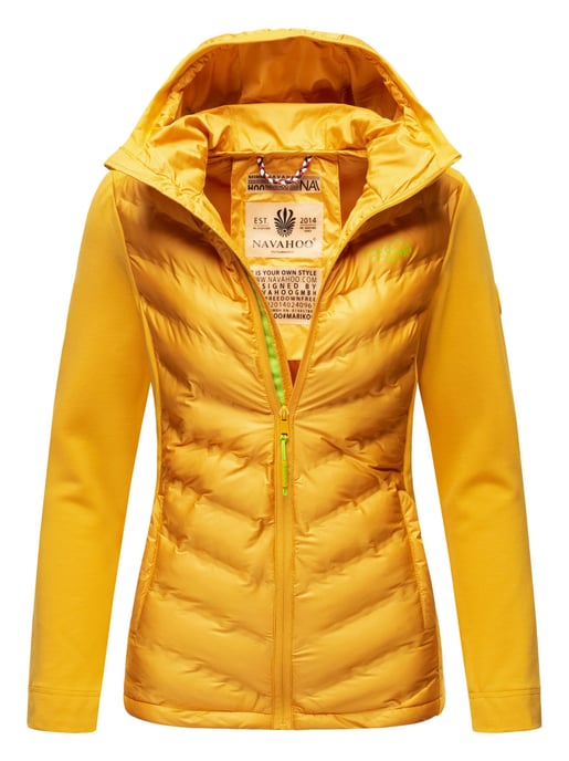 Navahoo Dames Gewatteerde Jas Nimm mich mit – Getailleerd, Stijlvol & Comfortabel met Capuchon - Image 1