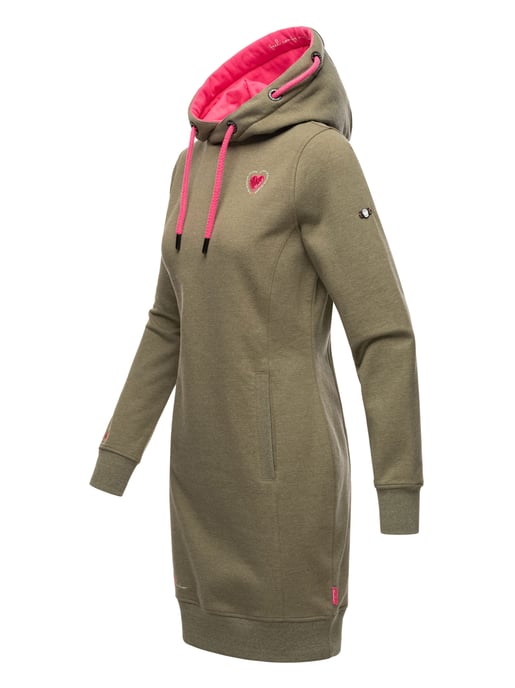 Navahoo dames hoodie jurk Kirschblüte – Stijlvol & Comfortabel - Image 2
