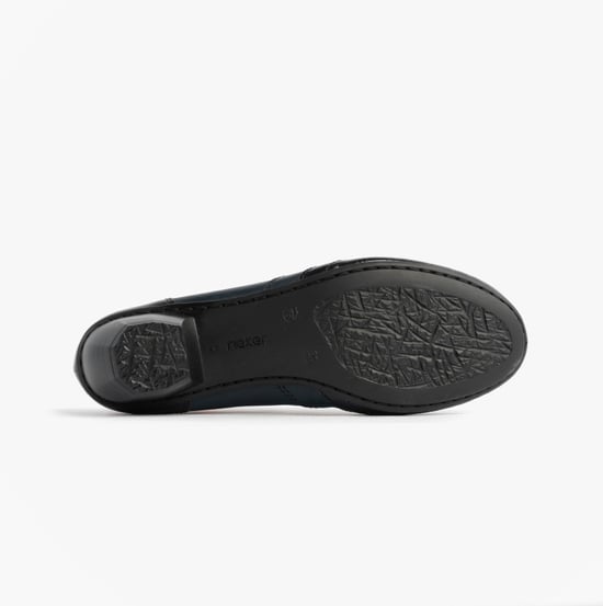 Rieker 41757-15 Womens Shoes Blue - Image 3