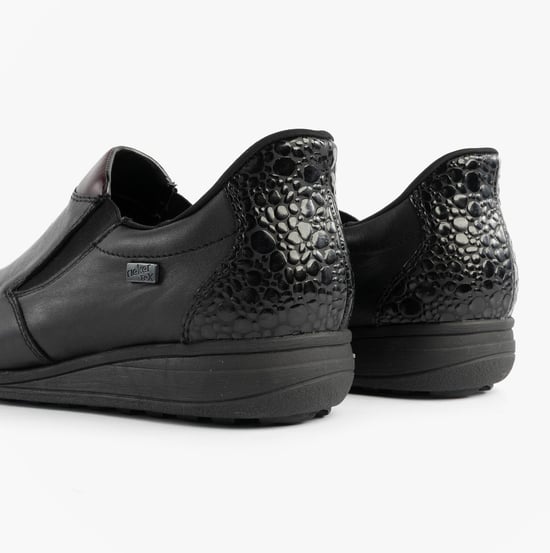 Rieker 47253-00 Womens Shoes Black - Image 5
