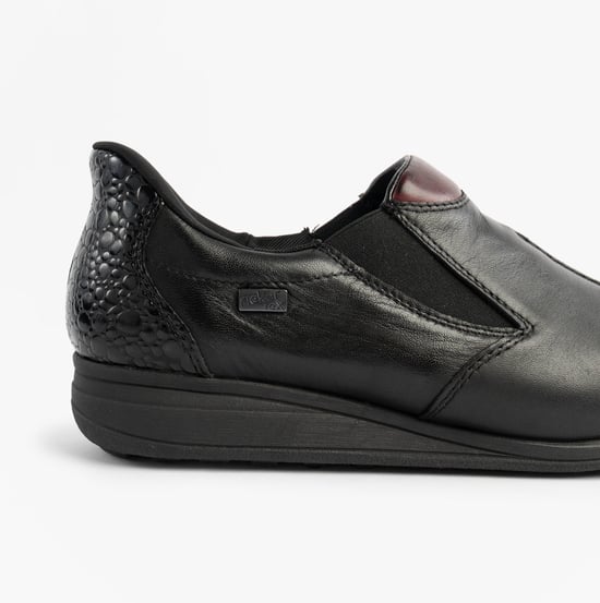 Rieker 47253-00 Womens Shoes Black - Image 6