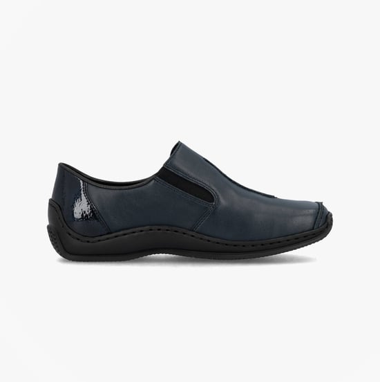 Rieker L1777-14 Womens Casual Shoes Blue - Image 1