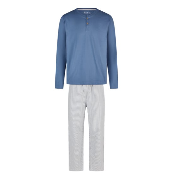 Phil & Co Heren pyjama set lang gestreept - Image 1