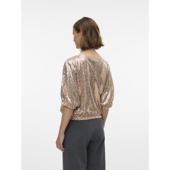 Vero Moda Vmkaje ss balloon short sq top jrs - Image 3