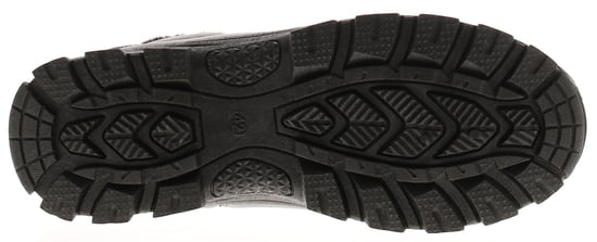 X-Hiking Mens Walking Boots Aspen Lace Up And Zip Up Plush Lined Black - Image 5