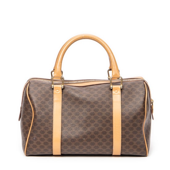 Vintage Small Boston Handbag - Image 5