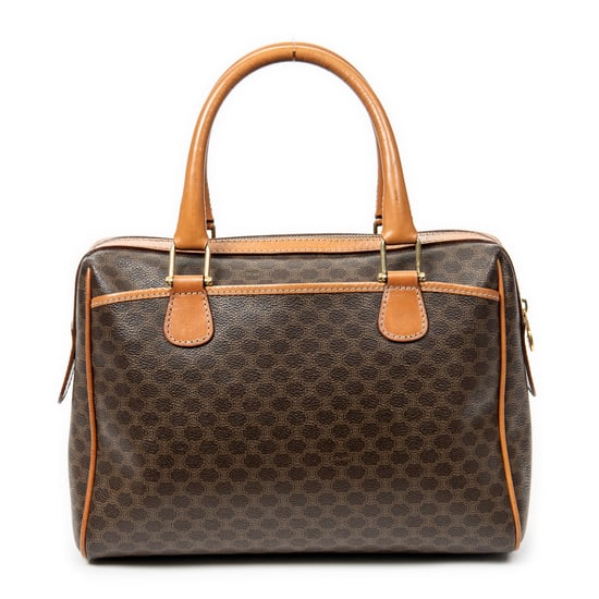 Vintage Small Boston Handbag - Image 5