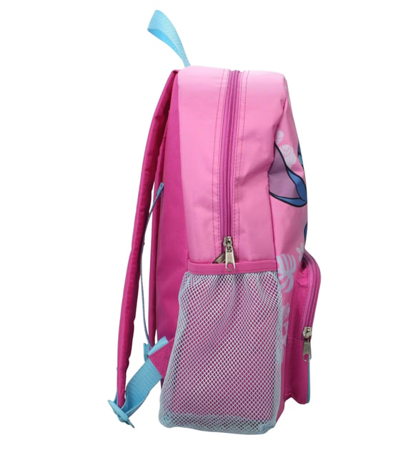 Stitch Girls Backpacks 3 Piece Set Zip Character Pink - Image 3