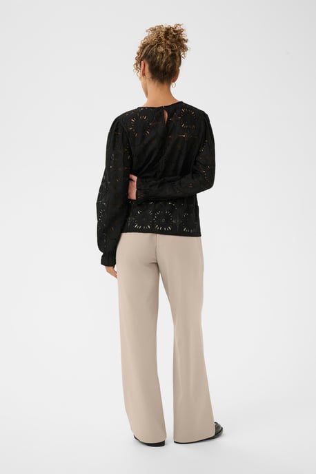 CRLibby LS Lace Blouse Blouse with long sleeve Straight fit - Image 2