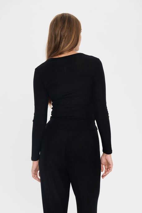 NoriaSZ LS Blouse Blouse with long sleeve Fitted - Image 2