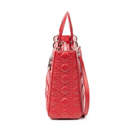 Large Lady Dior Zip Schoudertas - Image 3