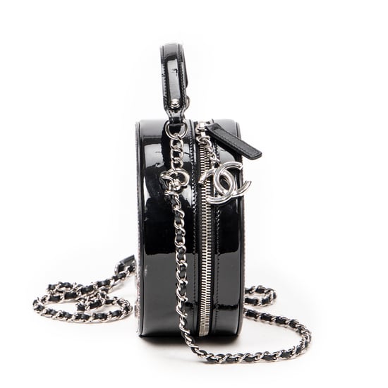 CC Round Glitter Chain Crossbody  Shoulder Bag - Image 3