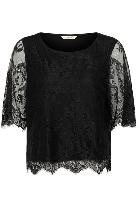 CRYumi Lace Blouse Blouse with short sleeve Regular fit - Image 4