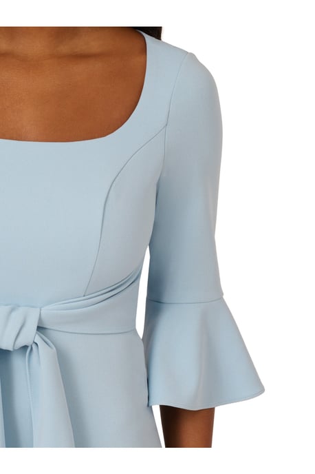 Bell Sleeve Tie Front Dress - Image 3