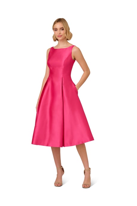 Sleeveless Tea Length Dress - Image 1
