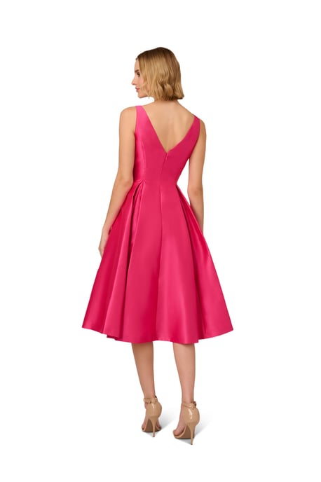 Sleeveless Tea Length Dress - Image 2