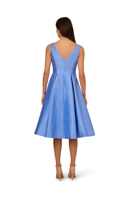 Sleeveless Tea Length Dress - Image 2