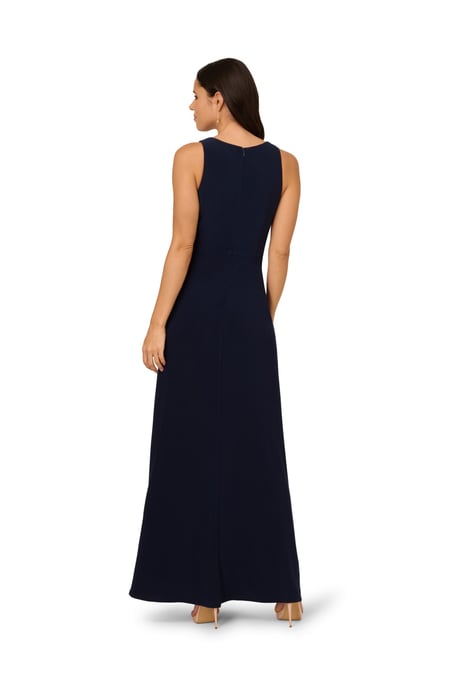 Shirred Mermaid Jersey Gown - Image 2