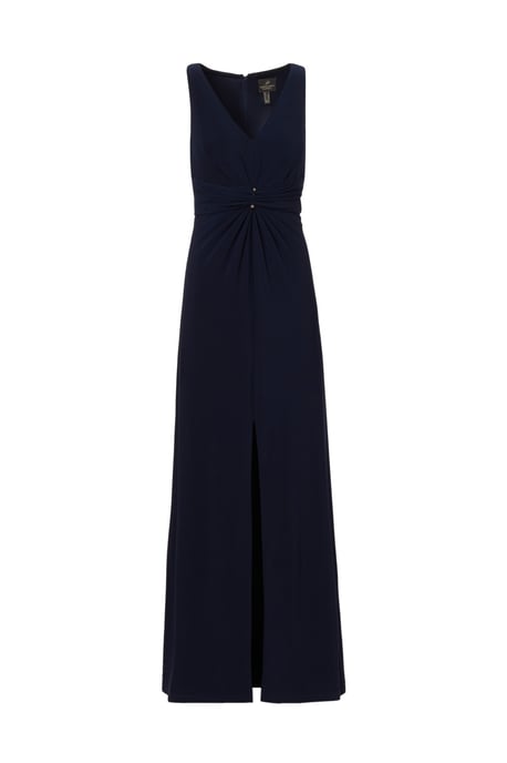 Shirred Mermaid Jersey Gown - Image 4