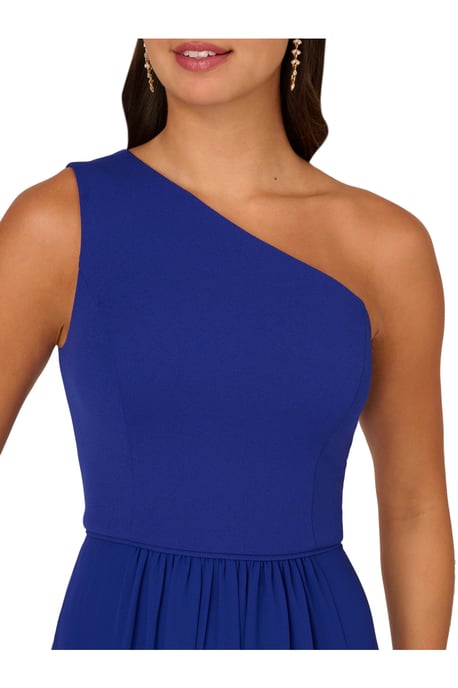 One Shoulder Chiffon Gown - Image 3