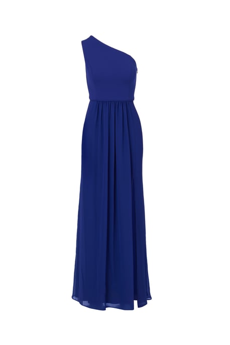 One Shoulder Chiffon Gown - Image 4